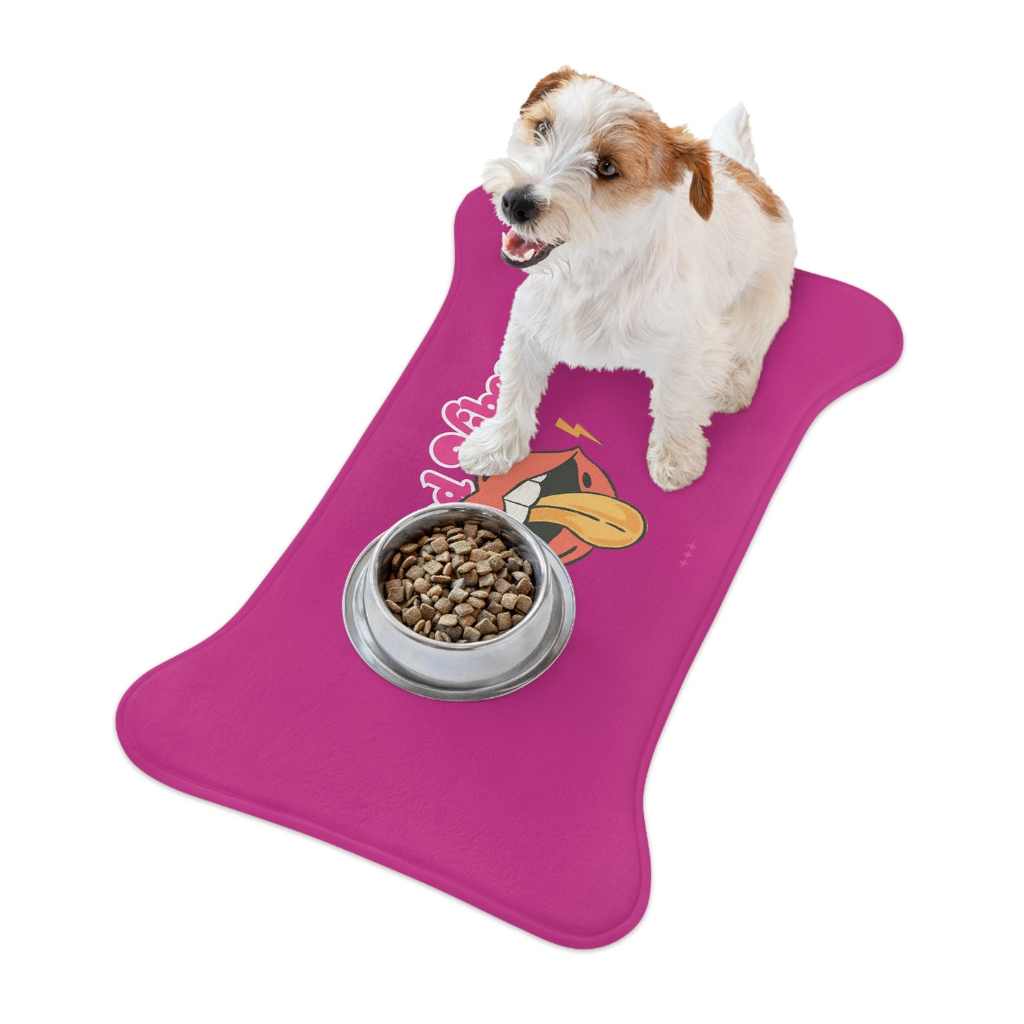 Feeding Mat for Cats & Dogs | Pink Frog - Pets