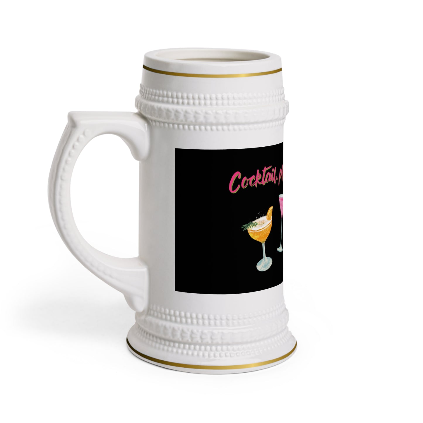 Beer Stein Mug | Pink Frog