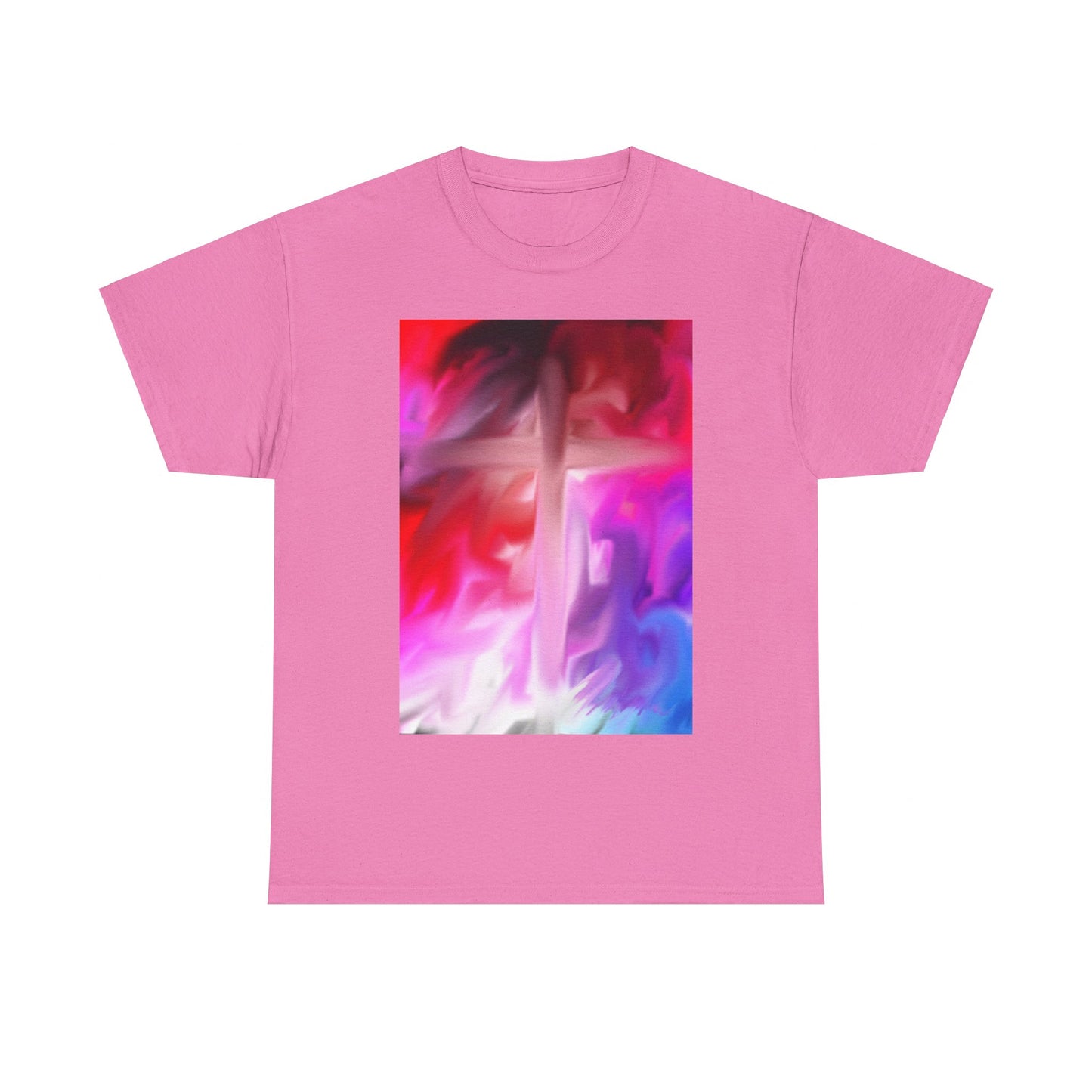 Unisex Heavy Cotton Tee | Summer T-Shirts - Pink Frog