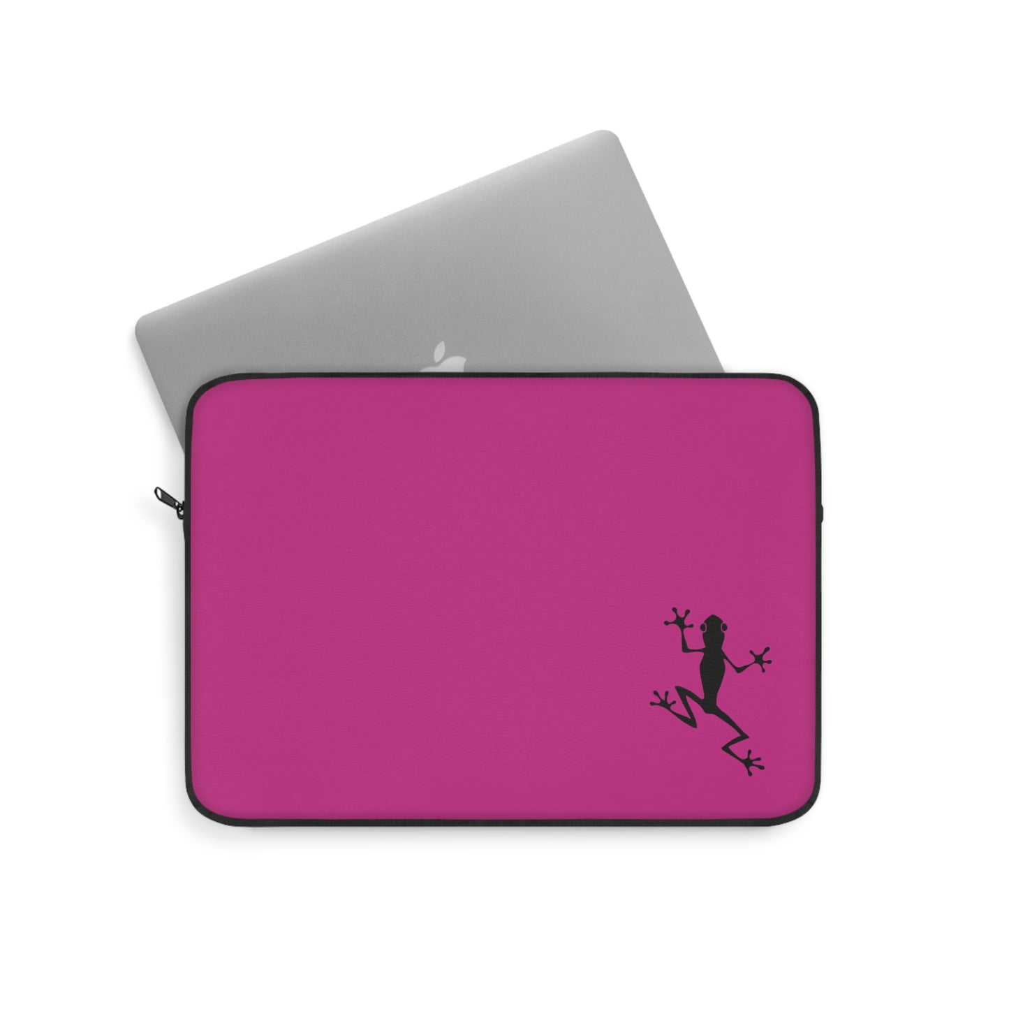 Laptop Sleeve | Pink Bag - Frog