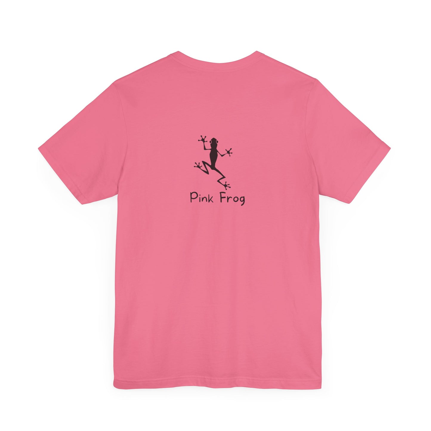 Pink Frog Unisex Jersey Short Sleeve Tee