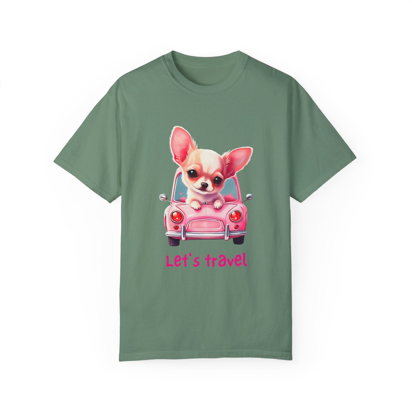 Unisex Garment-Dyed T-shirt | Pink Frog Clothing