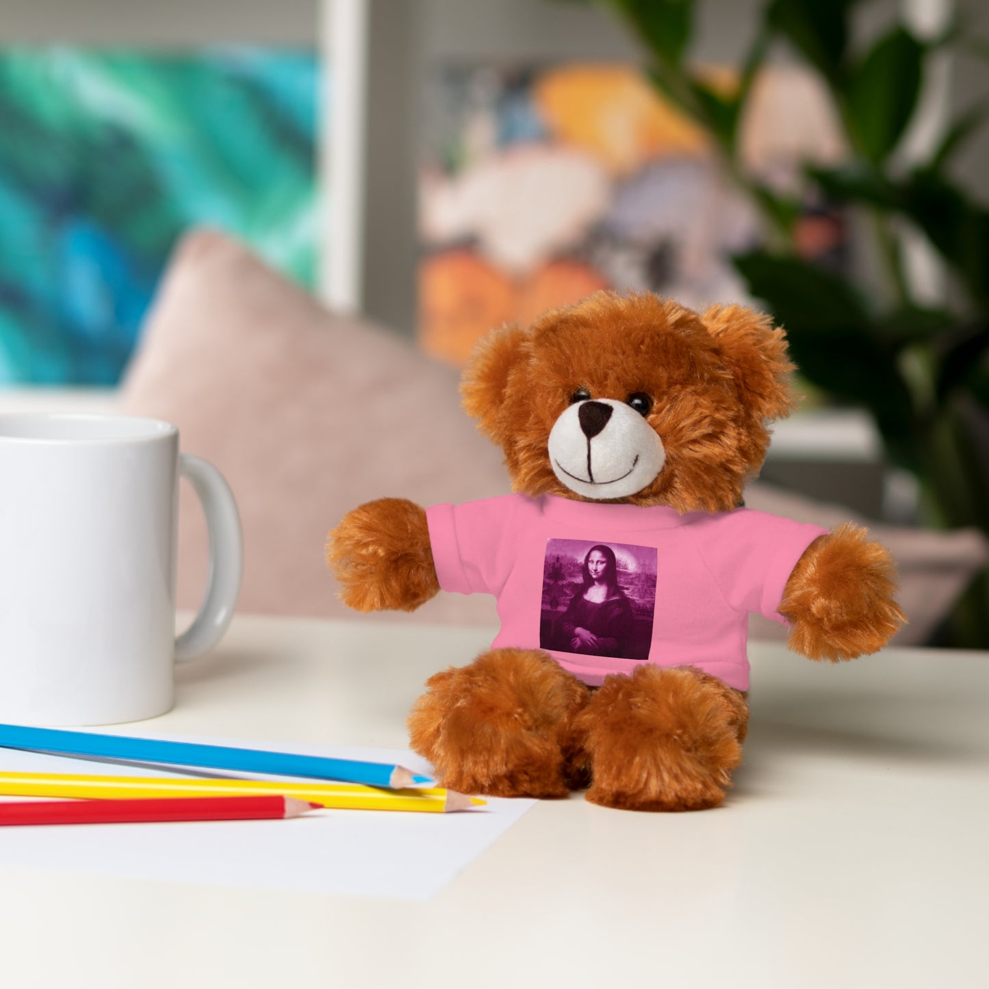 Stuffed Animals with Tee | Pink Frog