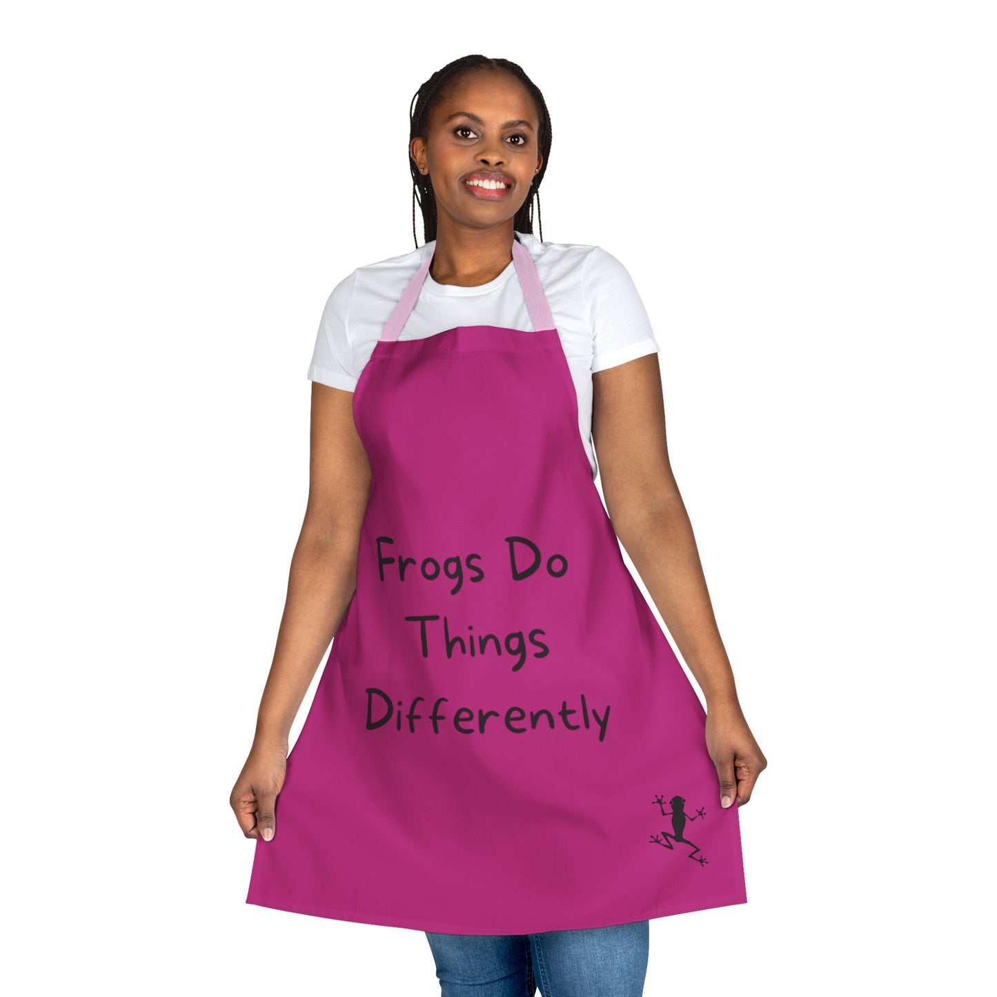 Pink Frog Apron - 5-Color Straps