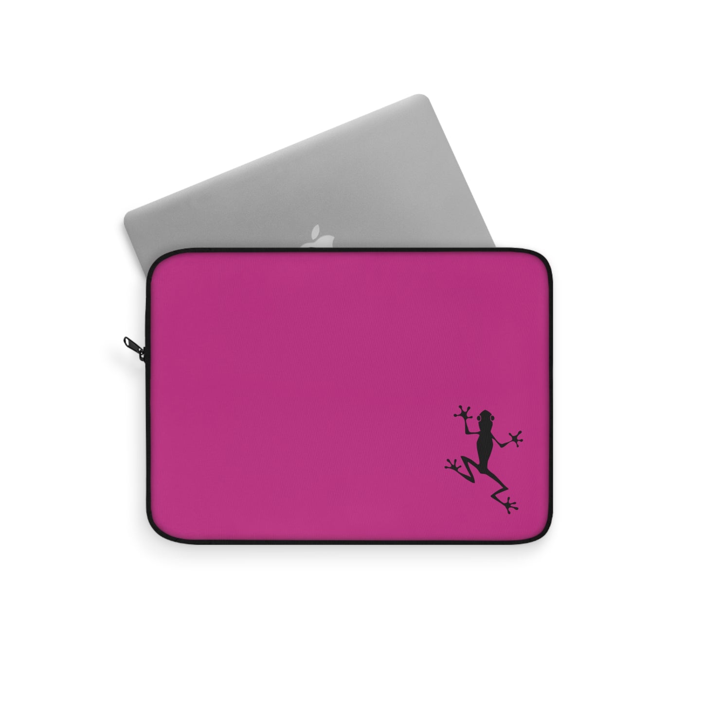 Laptop Sleeve | Pink Bag - Frog