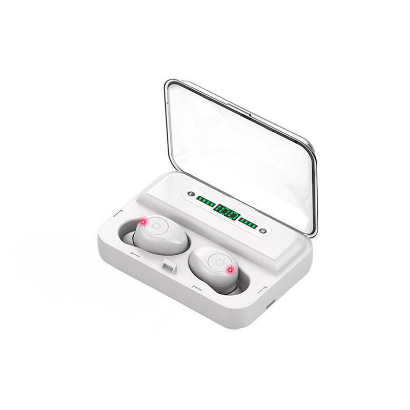 Multi-function Bluetooth Headset | Binaural Movement Power Bank - Phone Support