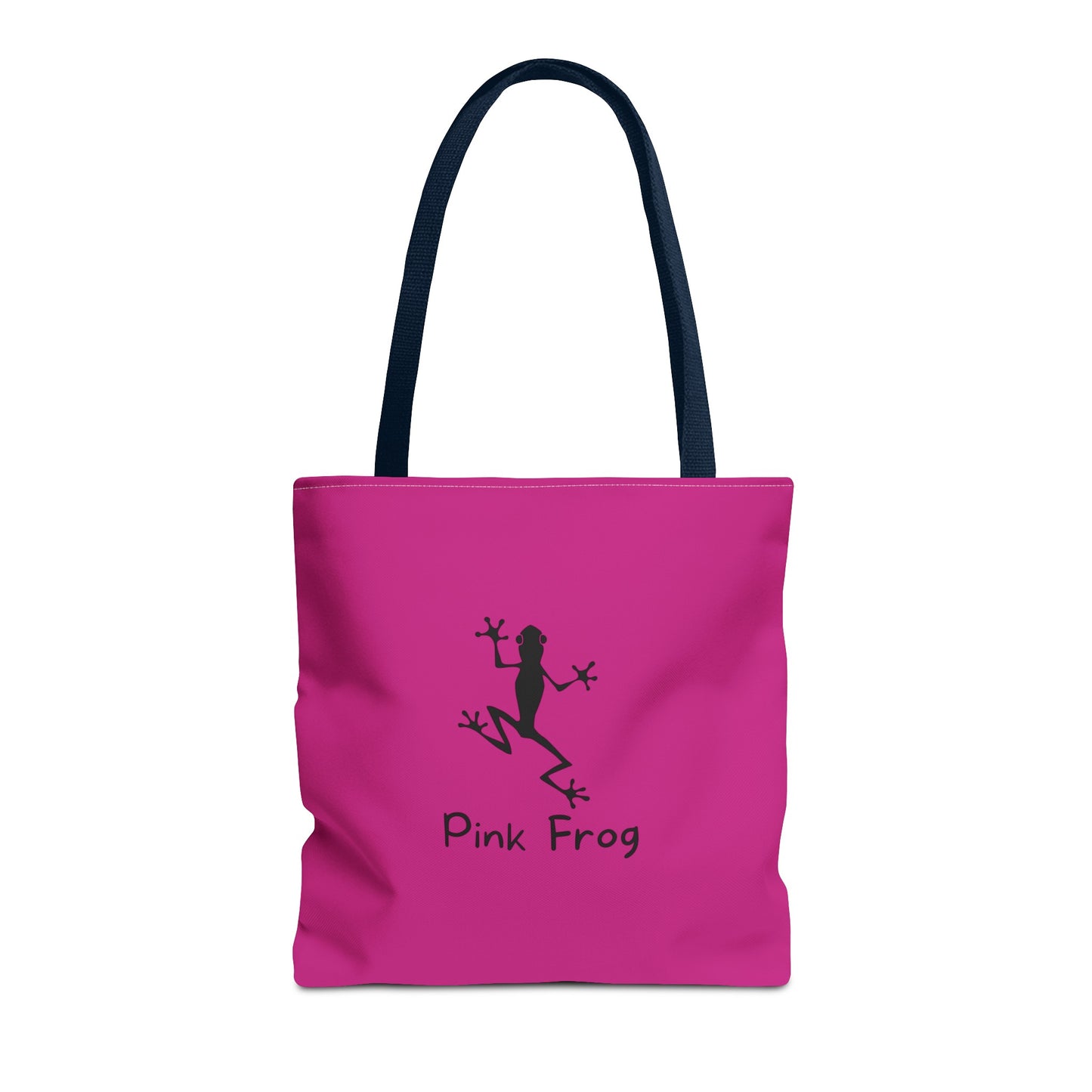 Pink Frog Tote Bag - Bags For Shopping