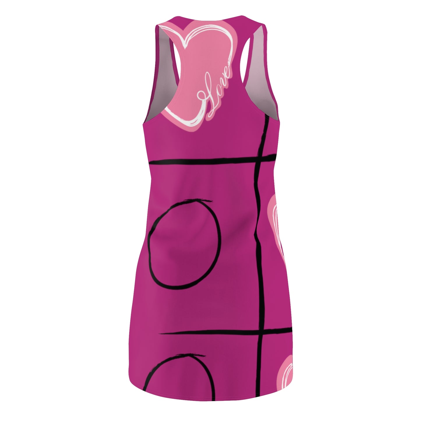 Women's Cut & Sew Racerback Dress | Pink Dresses