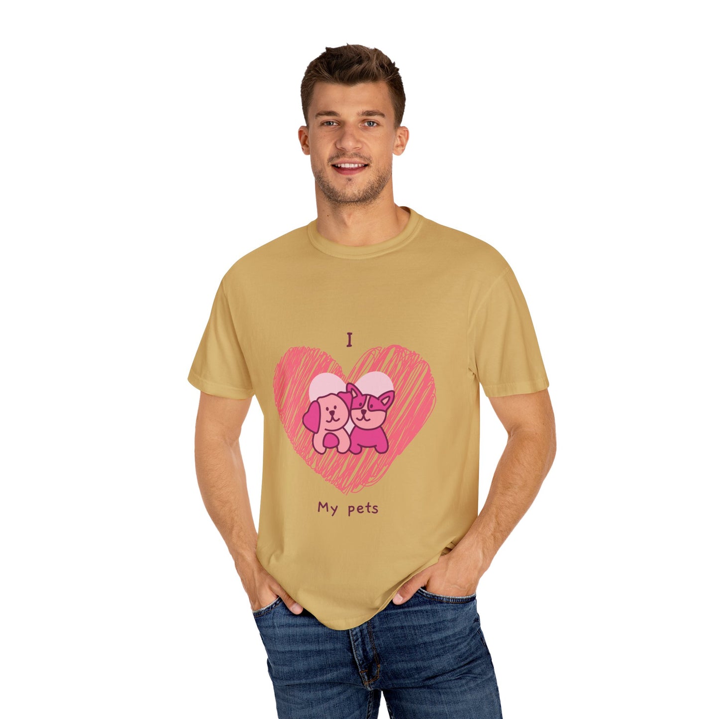 Unisex Garment-Dyed T-shirt | Pink Frog Clothing