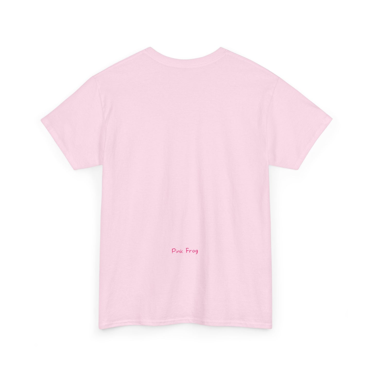 Pink Cross Art Unisex Heavy Cotton Tee