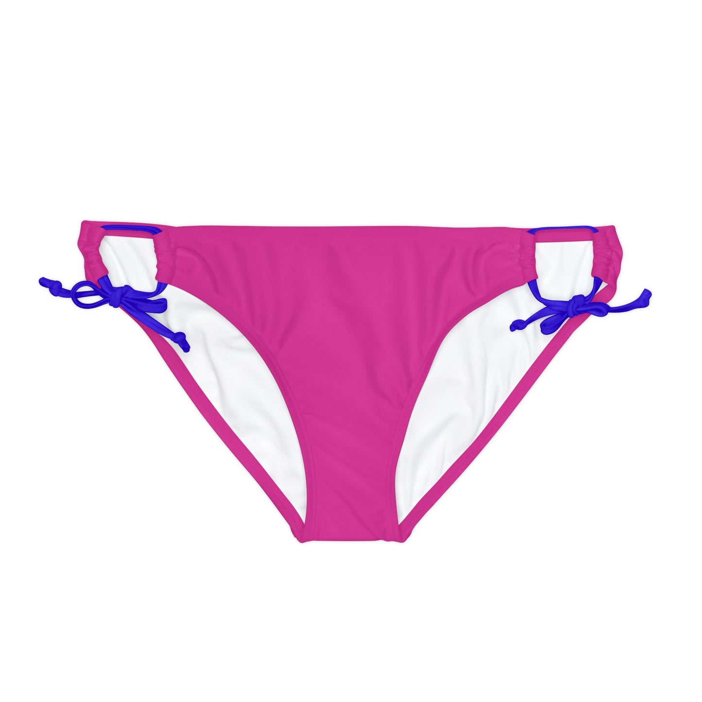 Loop Tie Side Bikini Bottom | Pink Underwear