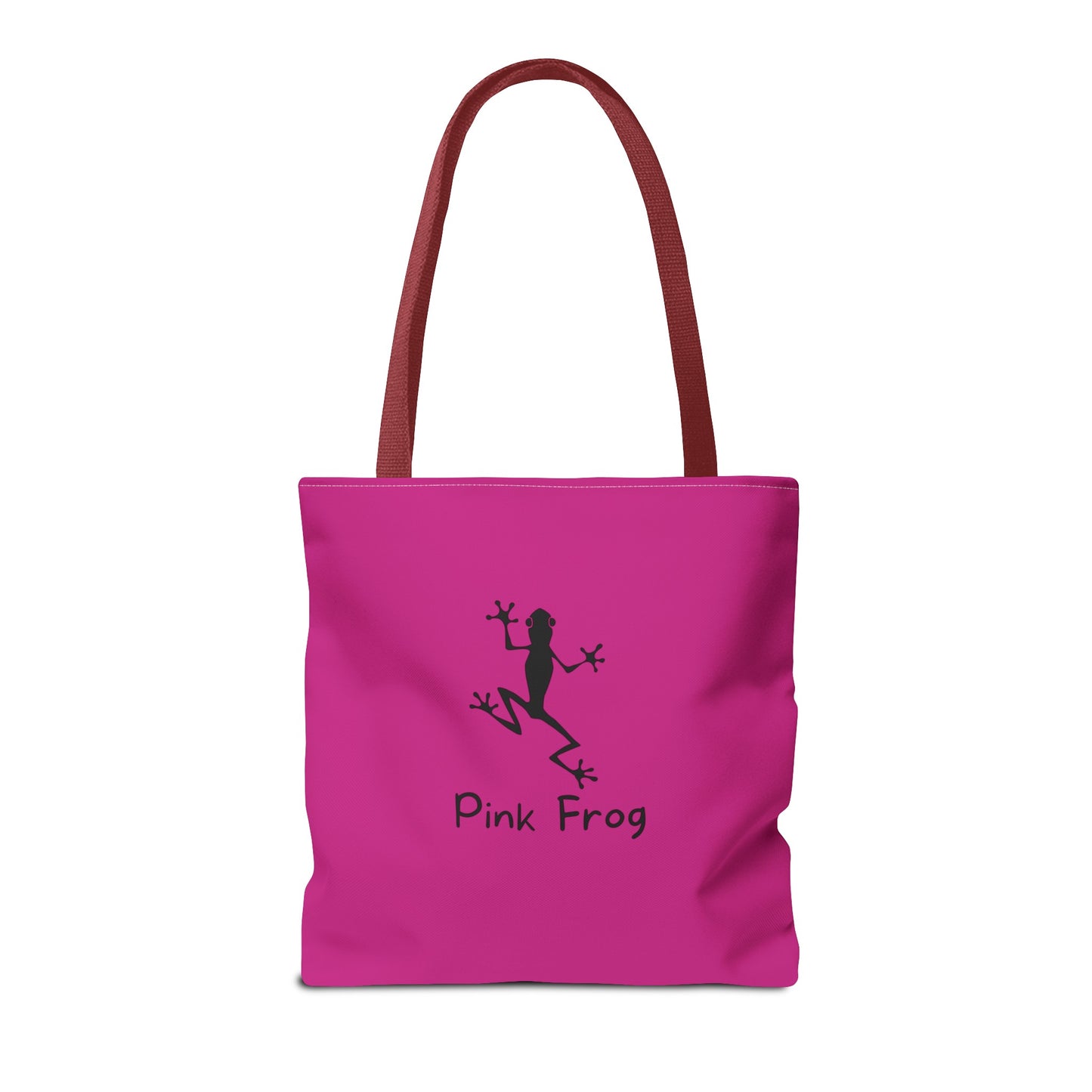 Pink Frog Tote Bag - Bags For Shopping