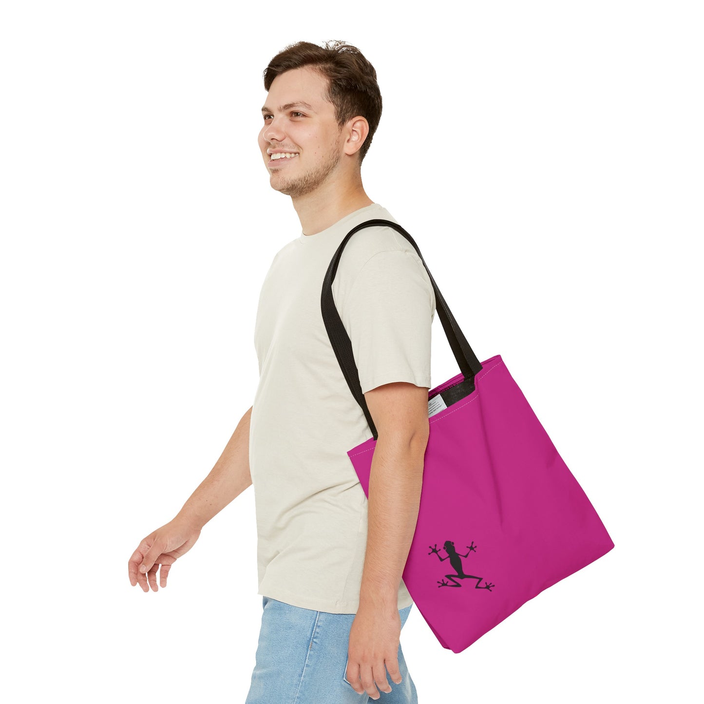 Pink Tote Bag - Shopping Bags