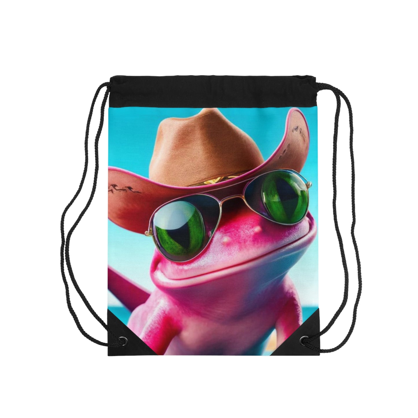 Drawstring Bag | Pink Frog - Cool Shades