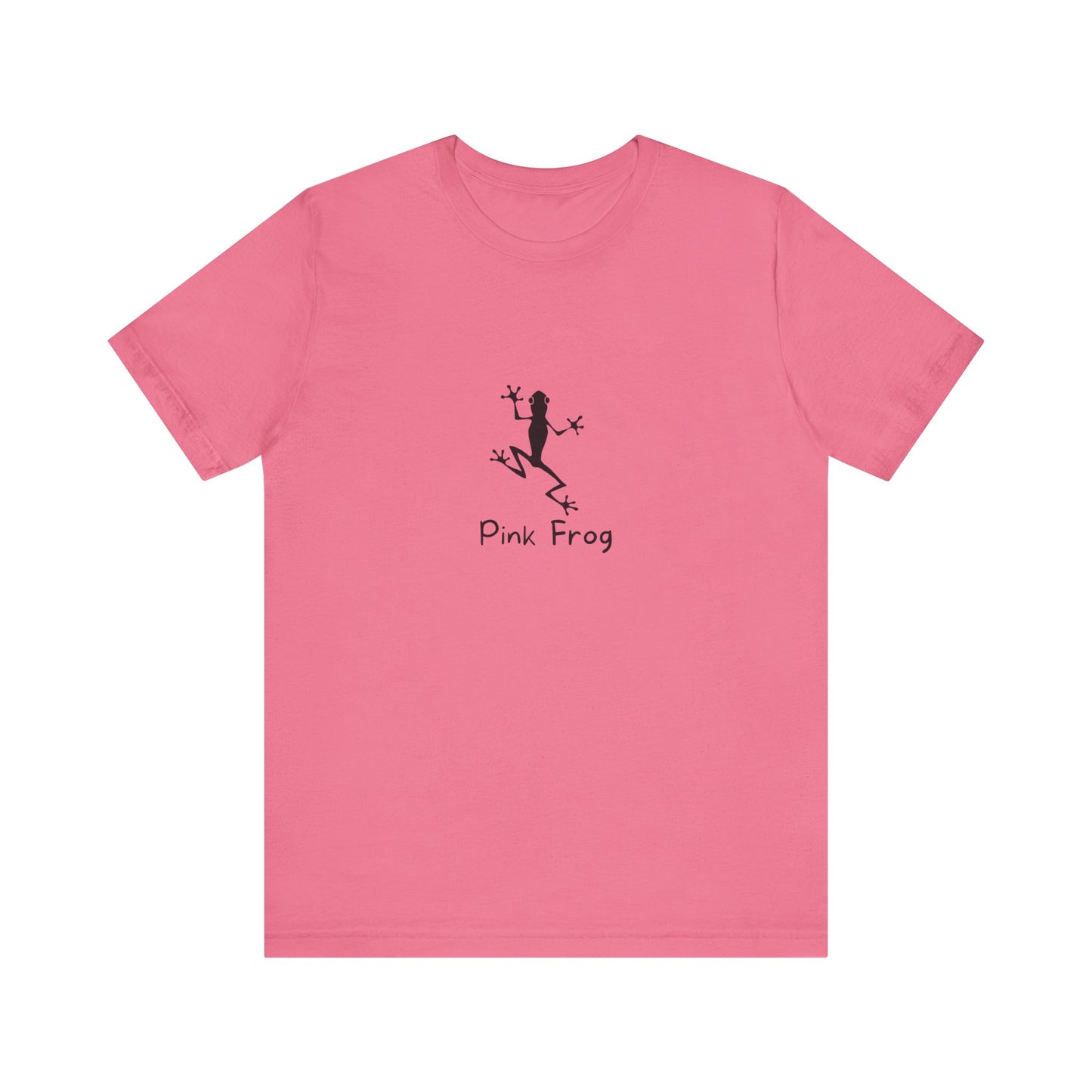 Pink Frog Unisex Jersey Short Sleeve Tee