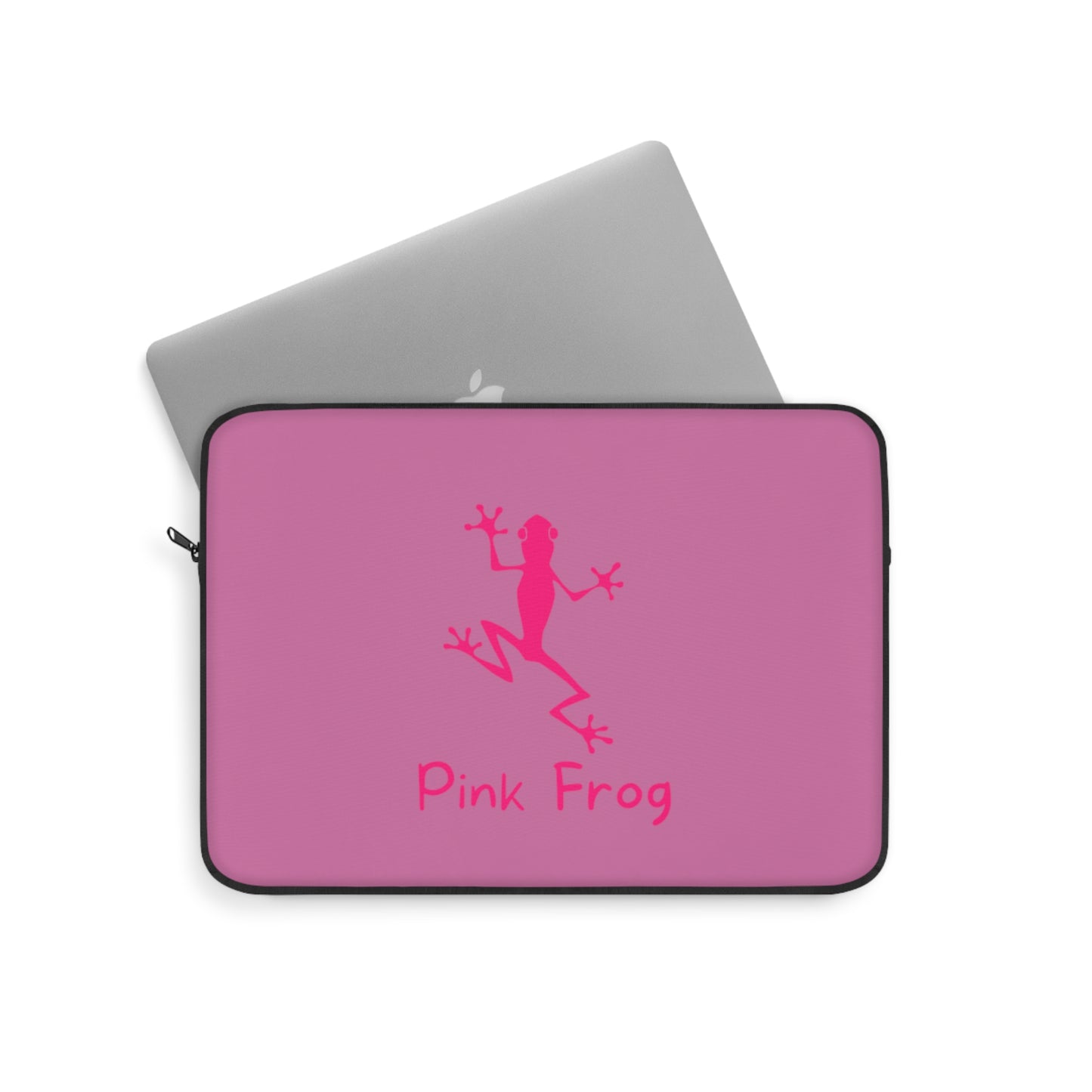 Laptop Sleeve | Pink Bag - Frog