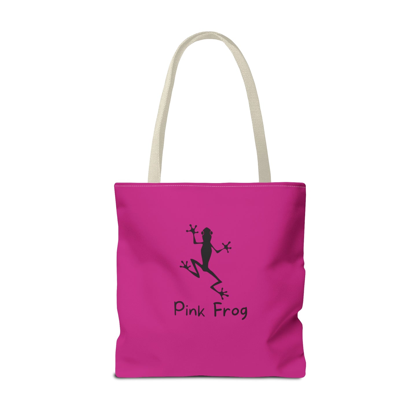 Pink Frog Tote Bag - Bags For Shopping