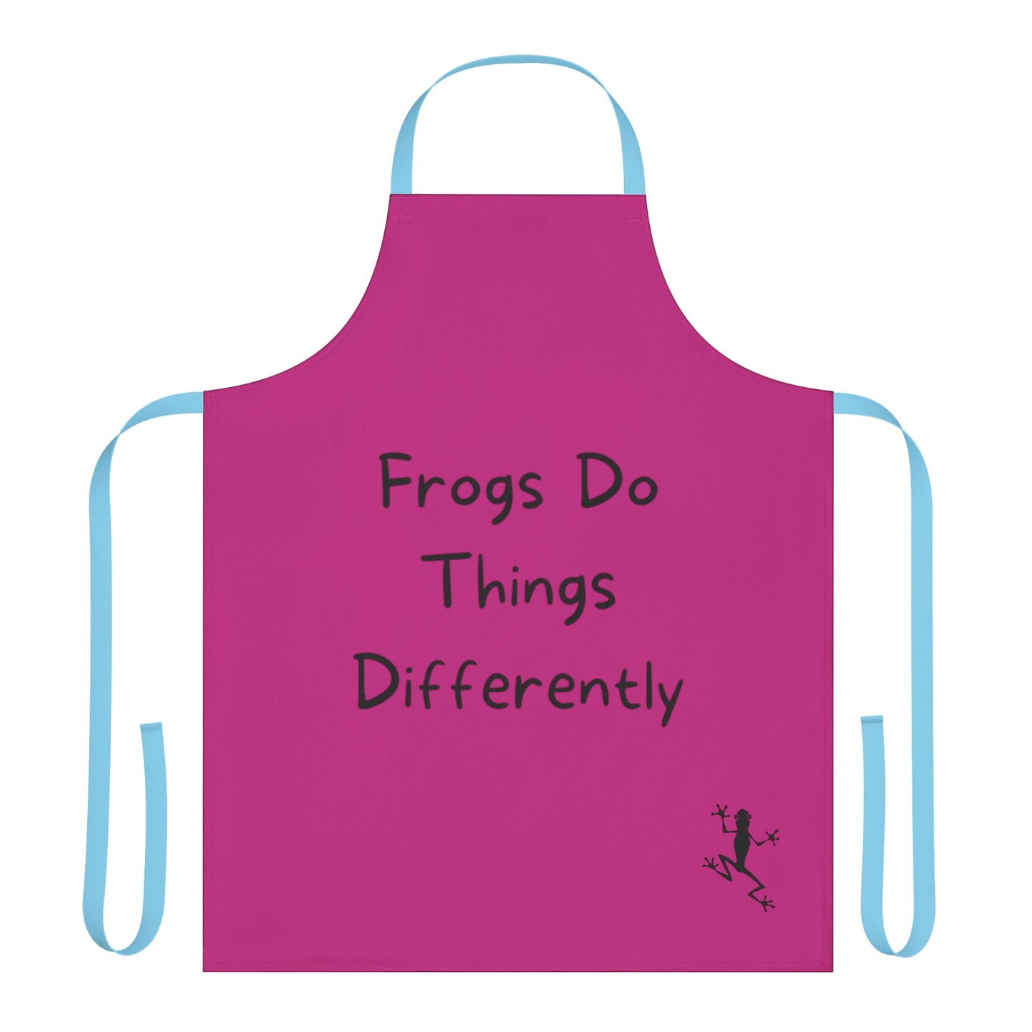 Pink Frog Apron - 5-Color Straps