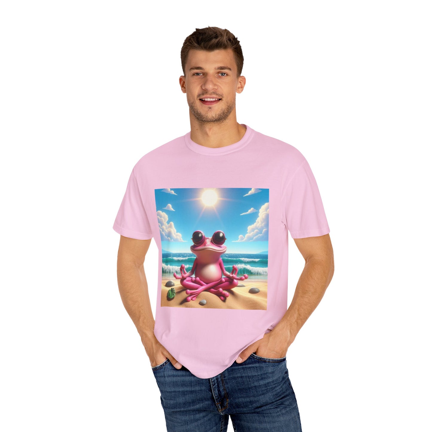 Unisex Garment-Dyed T-shirt | Pink Frog Clothing