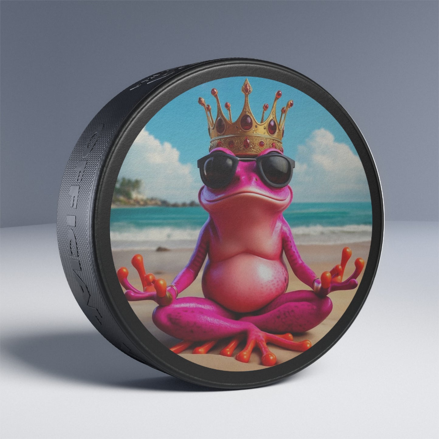 Hockey Puck | Pink Frog - Sports Products