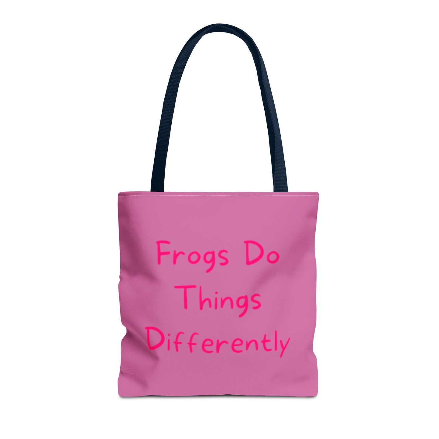 Pink Frog Tote Bag - In Style Bags