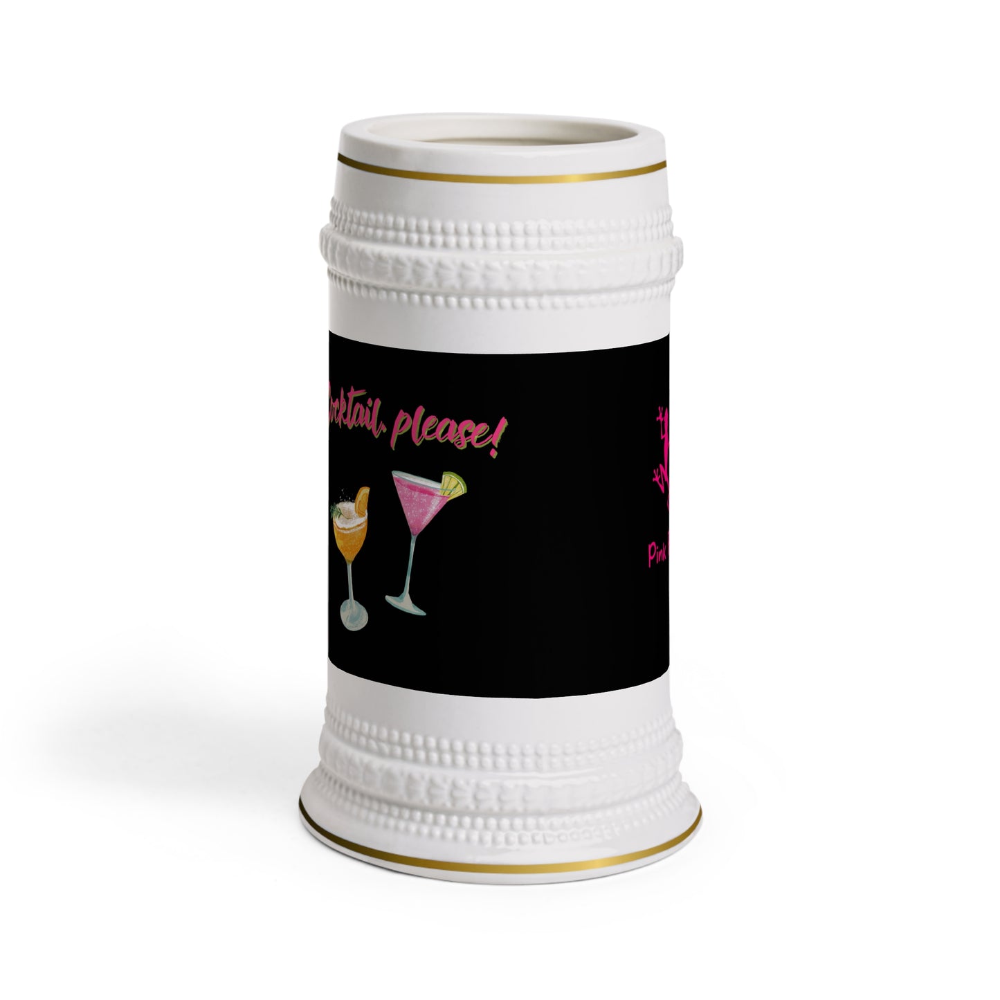 Beer Stein Mug | Pink Frog