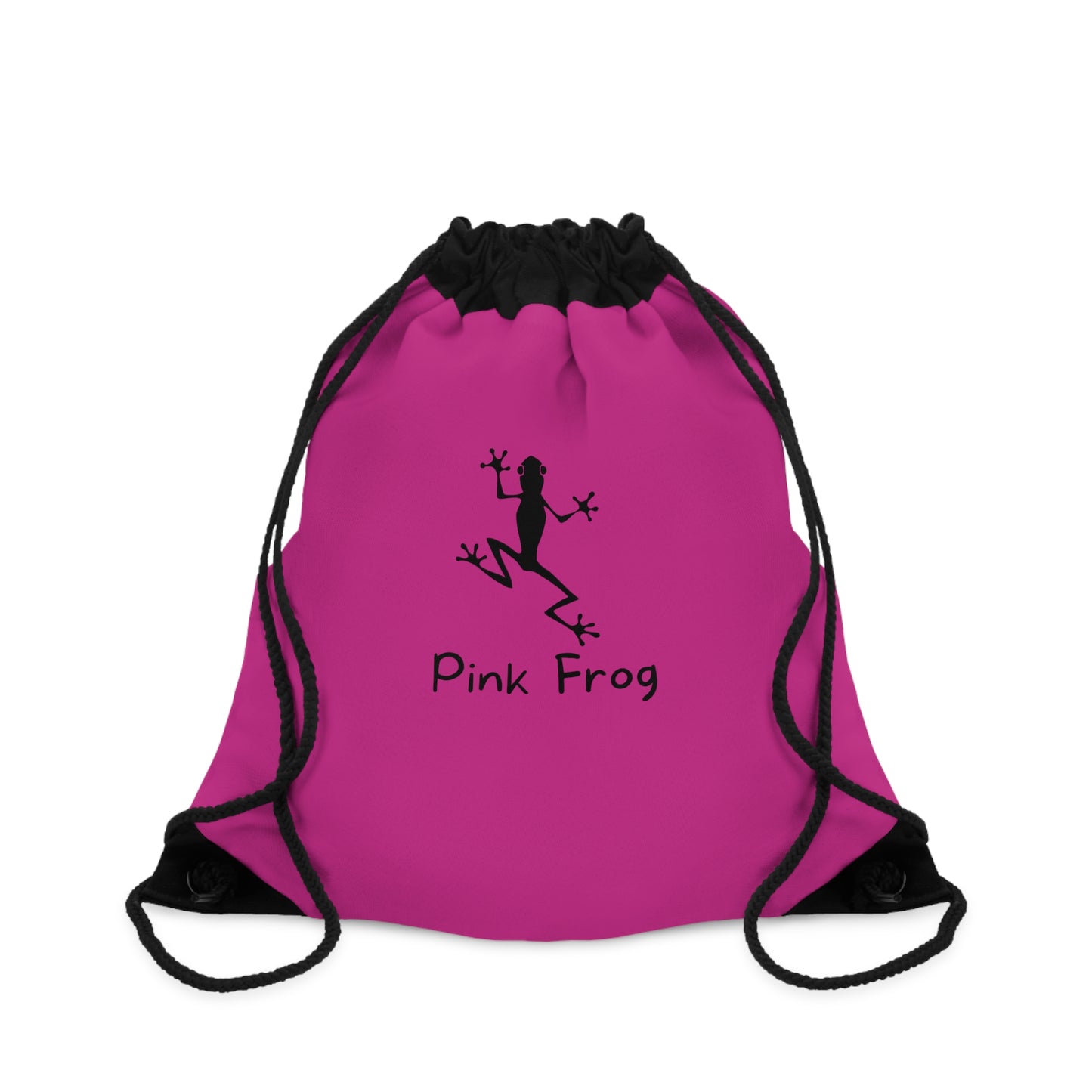 Drawstring Bag | Pink Frog