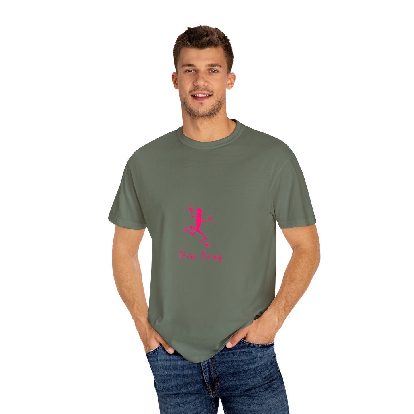 Unisex Garment-Dyed T-shirt | Pink Frog Clothing