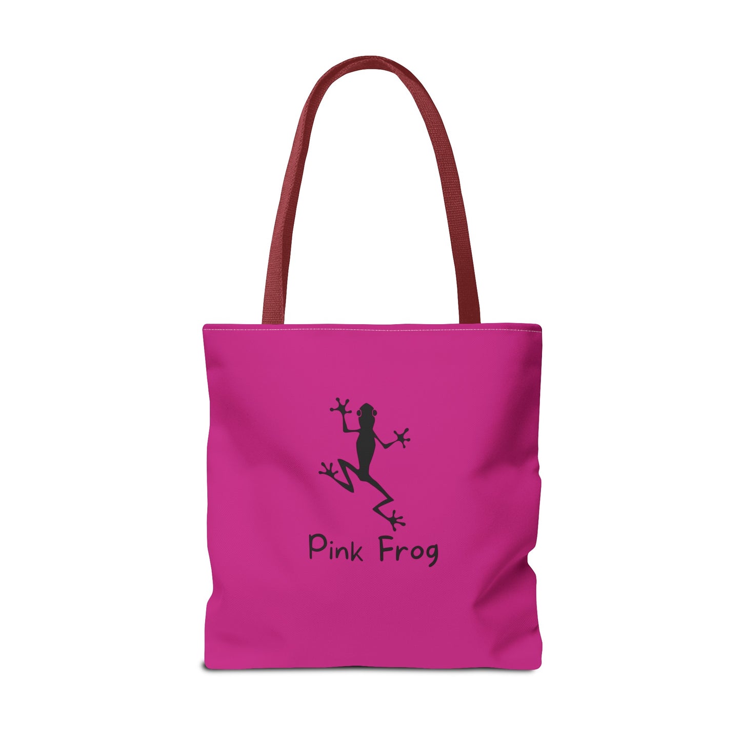 Pink Frog Tote Bag - Bags For Shopping