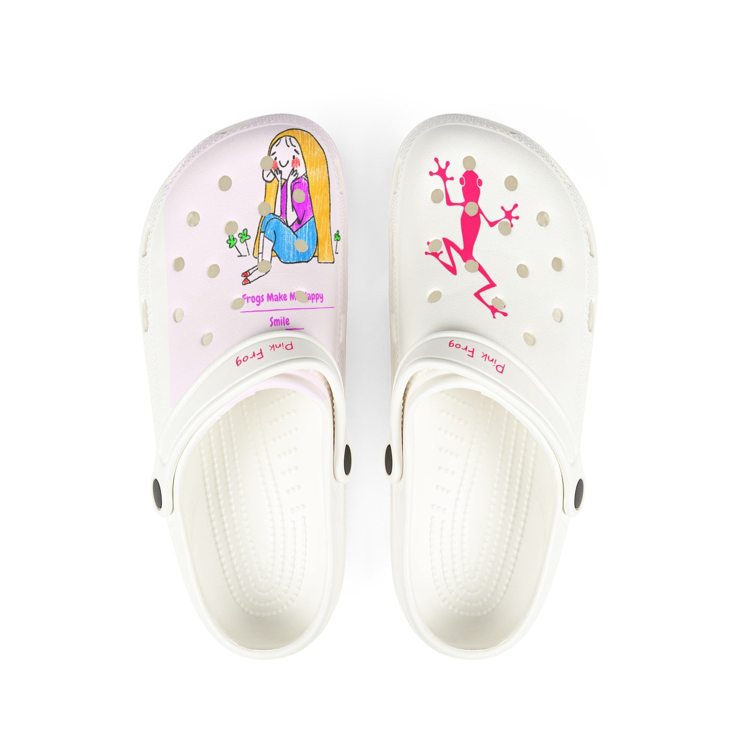 Pink Frog Clogs | Casual Shoe Wear