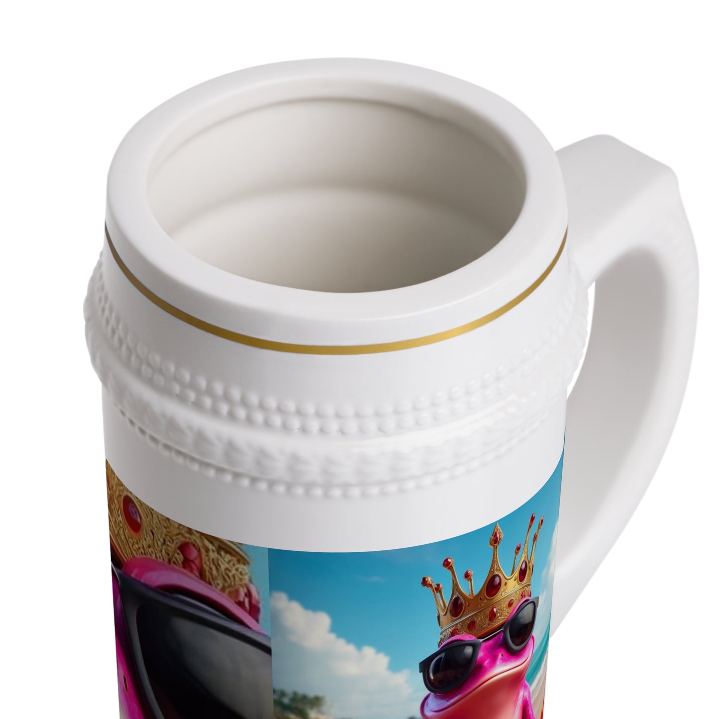 Beer Stein Mug | Pink Frog