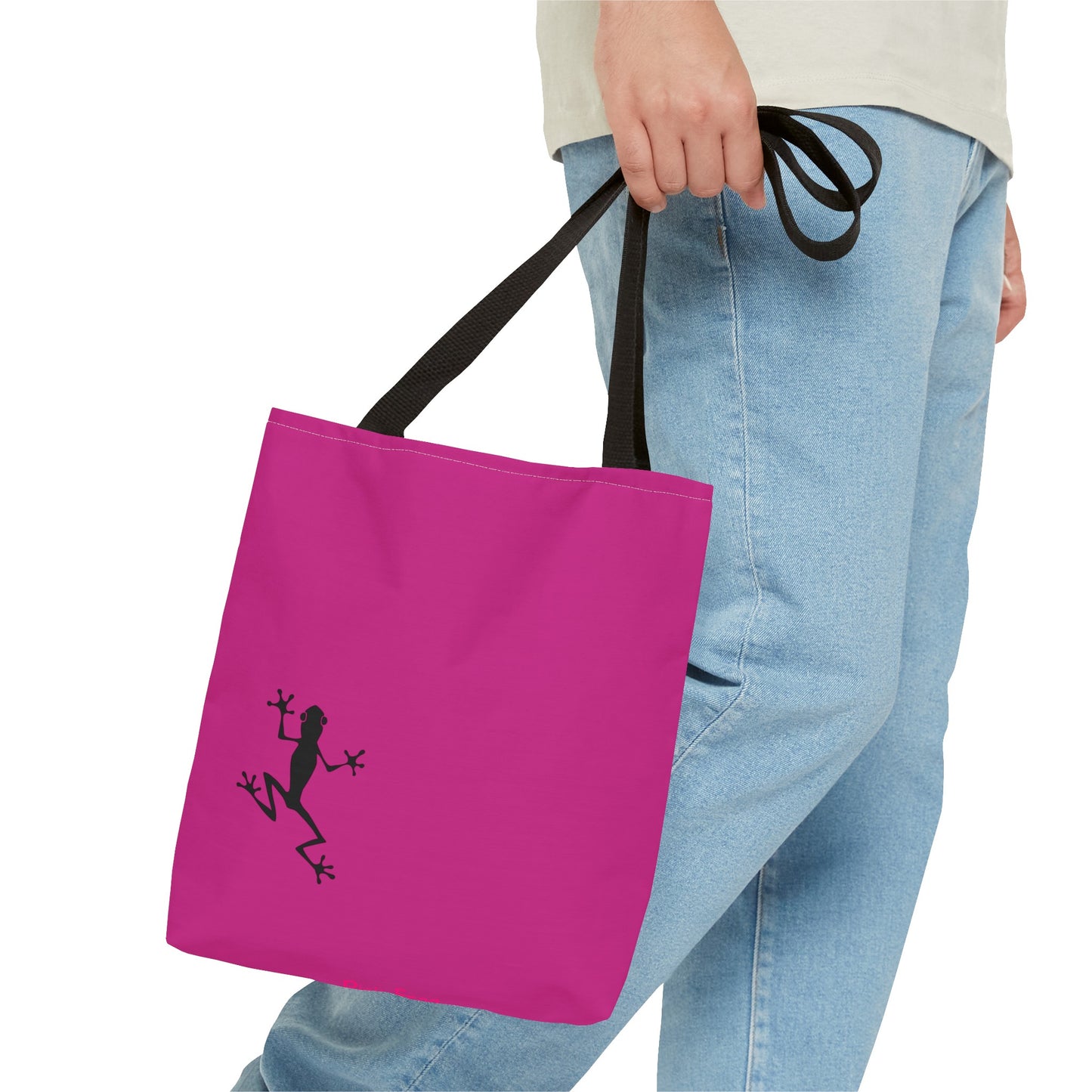 Pink Tote Bag - Shopping Bags