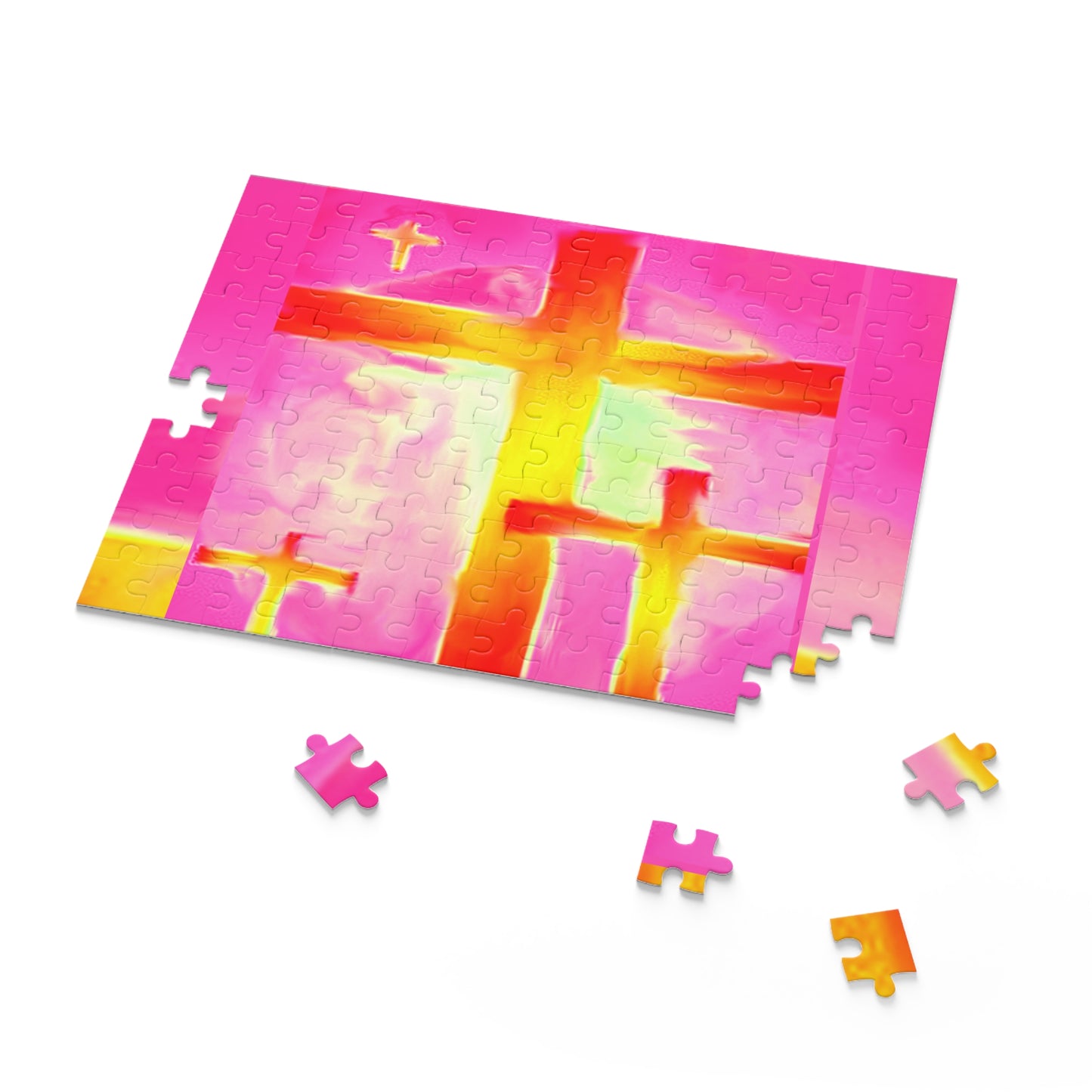 Pink Frog | Puzzle - (120, 252, 500-Piece)