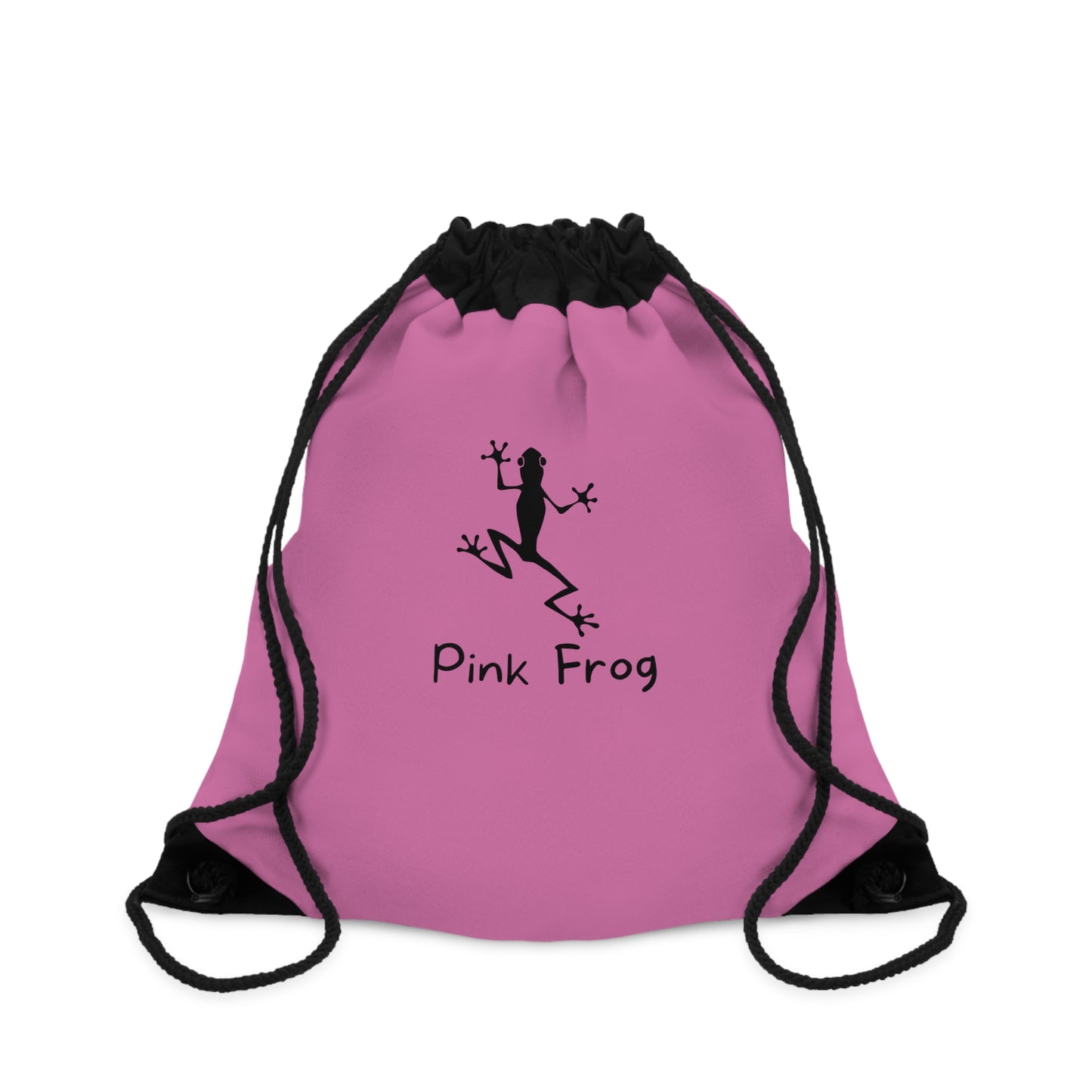 Drawstring Bag | Pink Frog