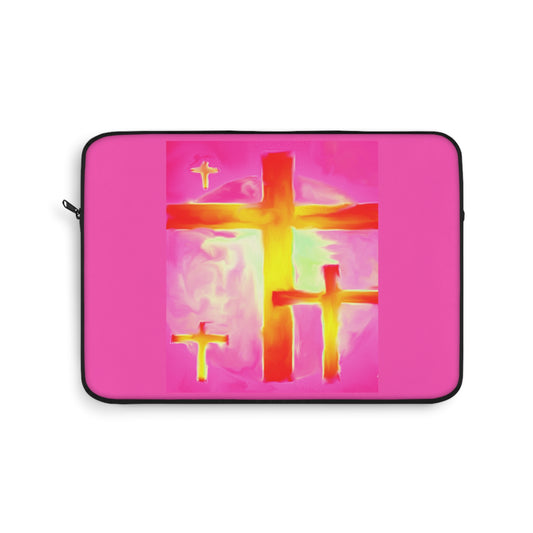 Laptop Sleeve | Pink Bag - Cross