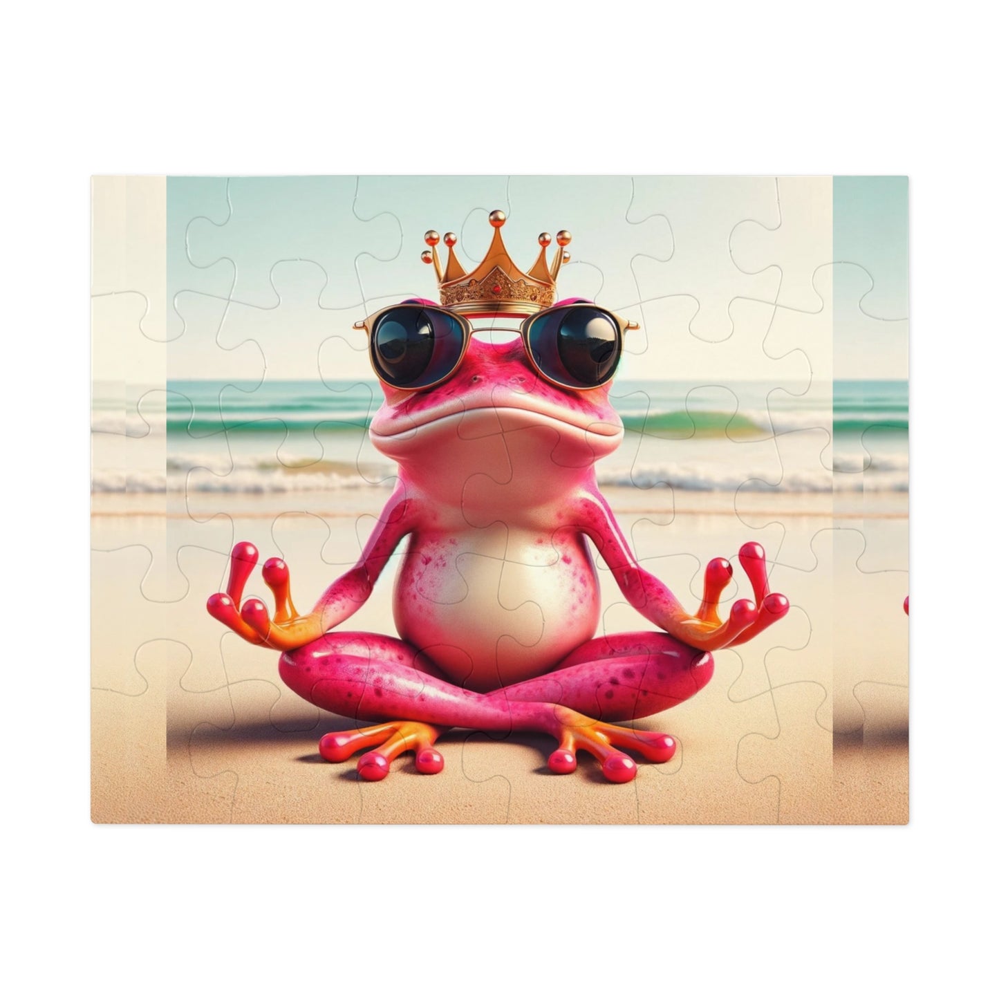 Pink Frog | Jigsaw Puzzle - (30, 110, 252, 500,1000-Piece)