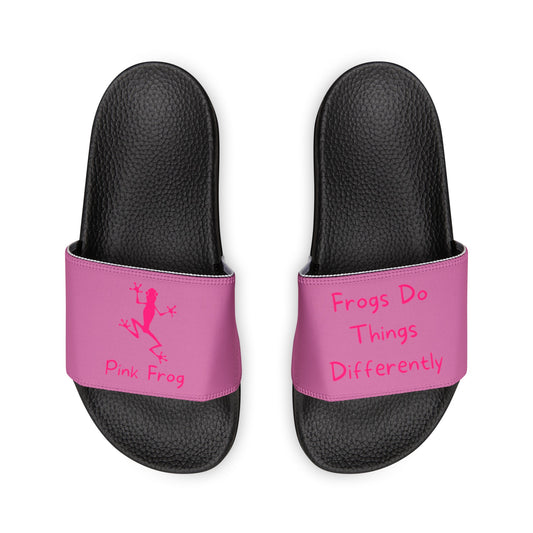 Pink Frog Women's Slide Sandals - Inspire