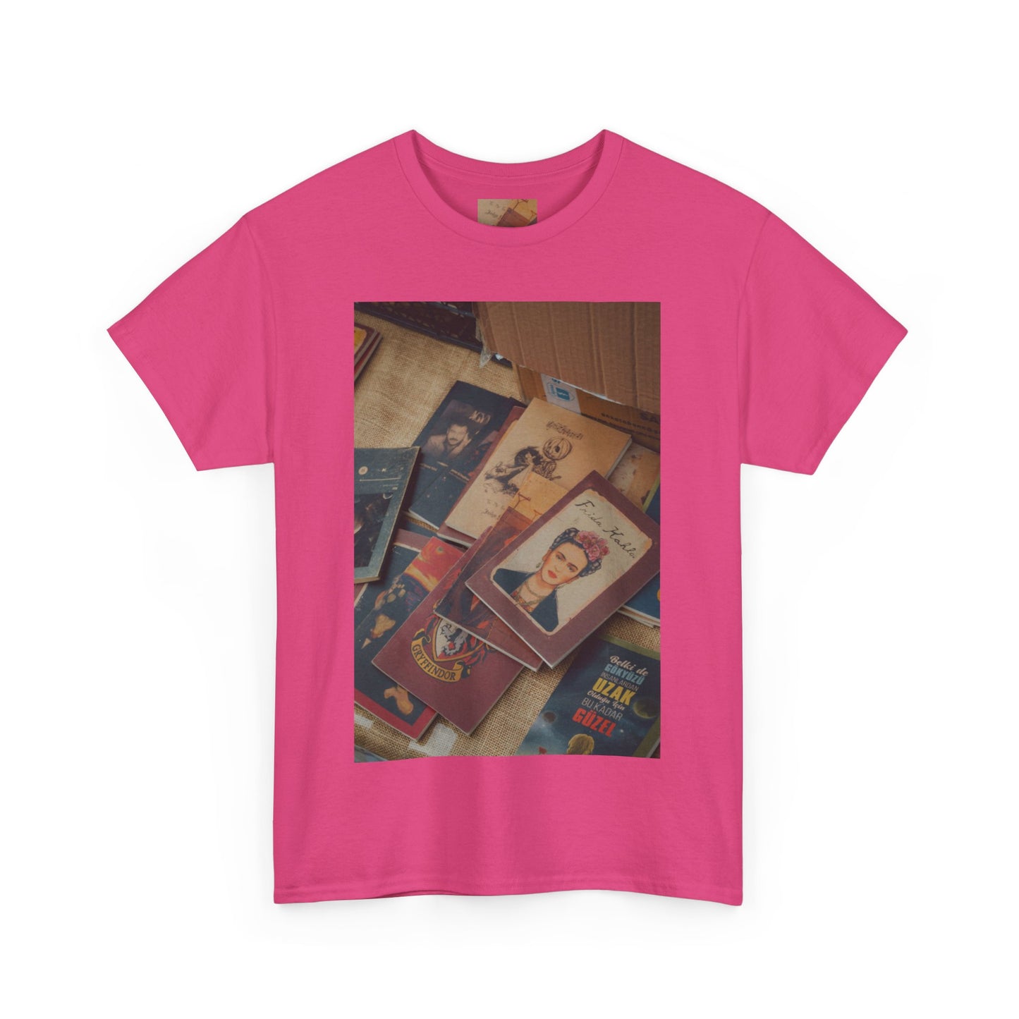 Unisex Heavy Cotton Tee | Summer T-Shirts - Pink Frog