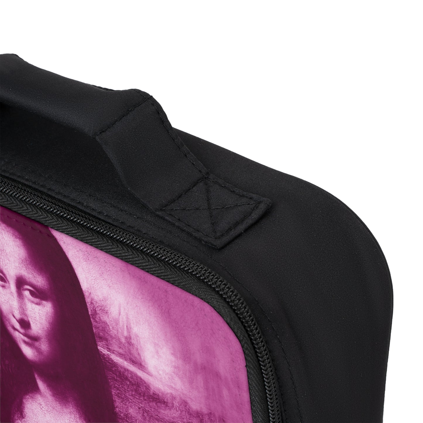 Lunch Bags | Pink Bag - Mona Lisa