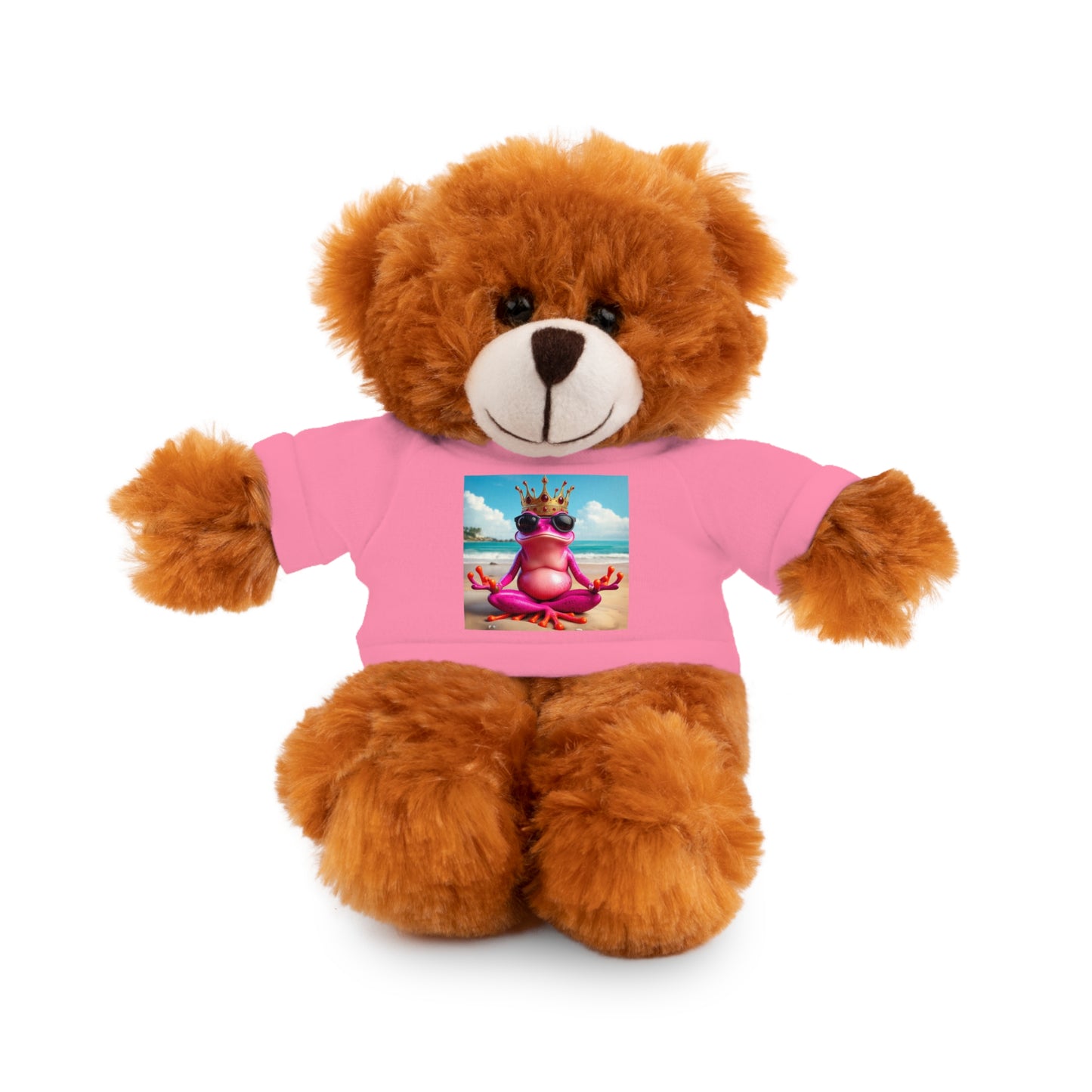 Stuffed Animals with Tee | Pink Frog