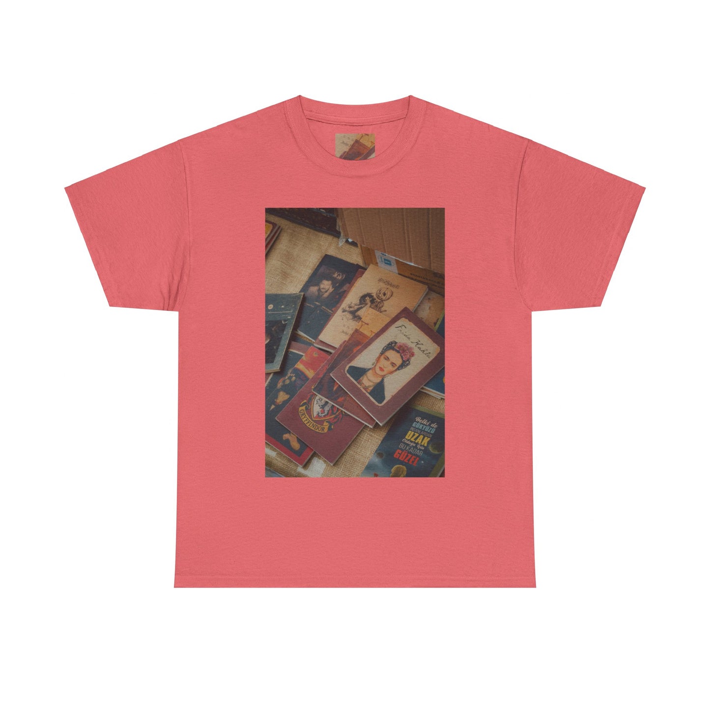 Unisex Heavy Cotton Tee | Summer T-Shirts - Pink Frog