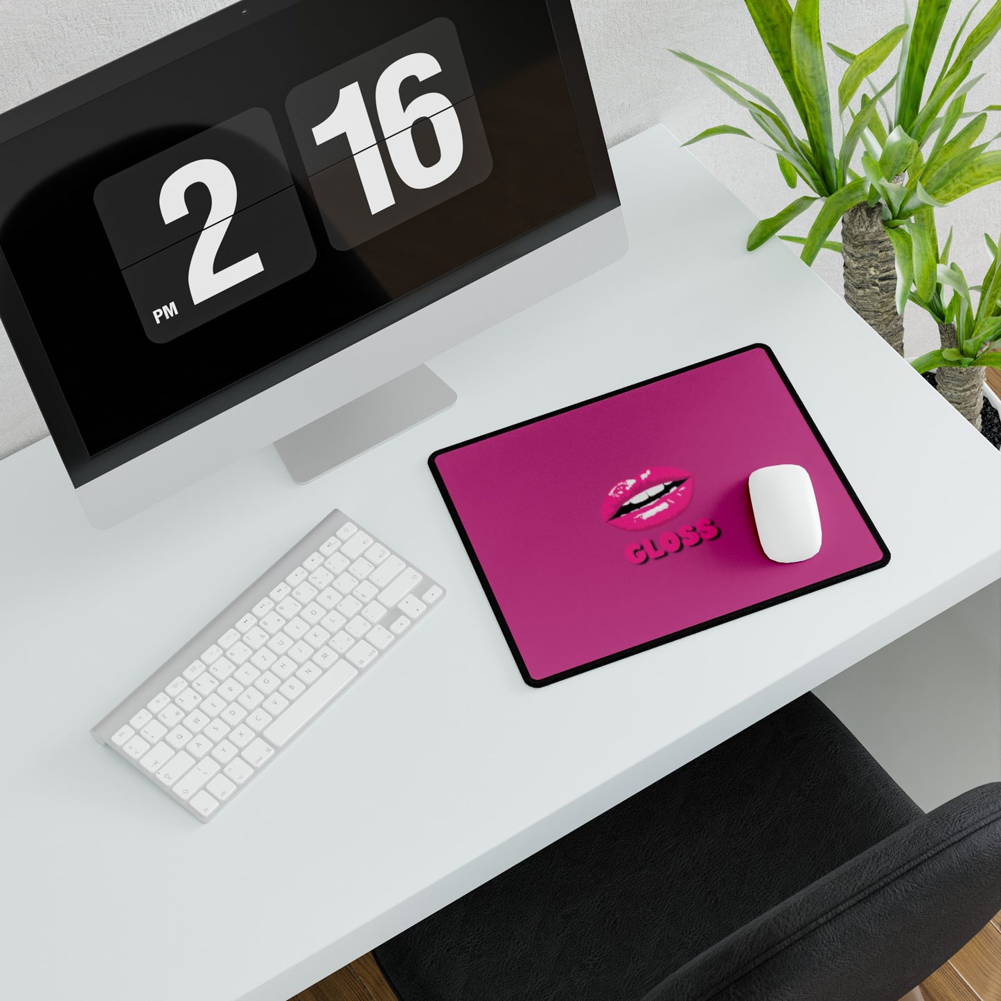 Computer | Desk Mats - Pink Mouse Pad