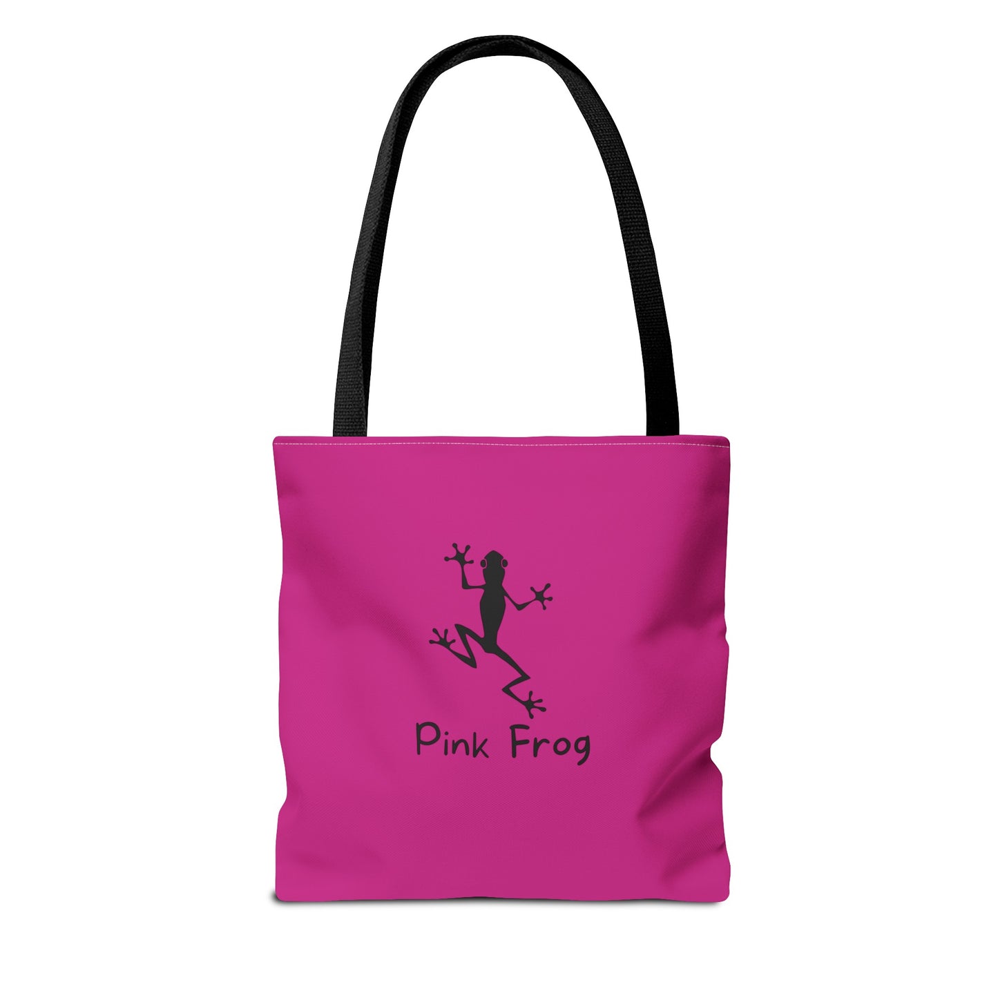 Pink Frog Tote Bag - Bags For Shopping