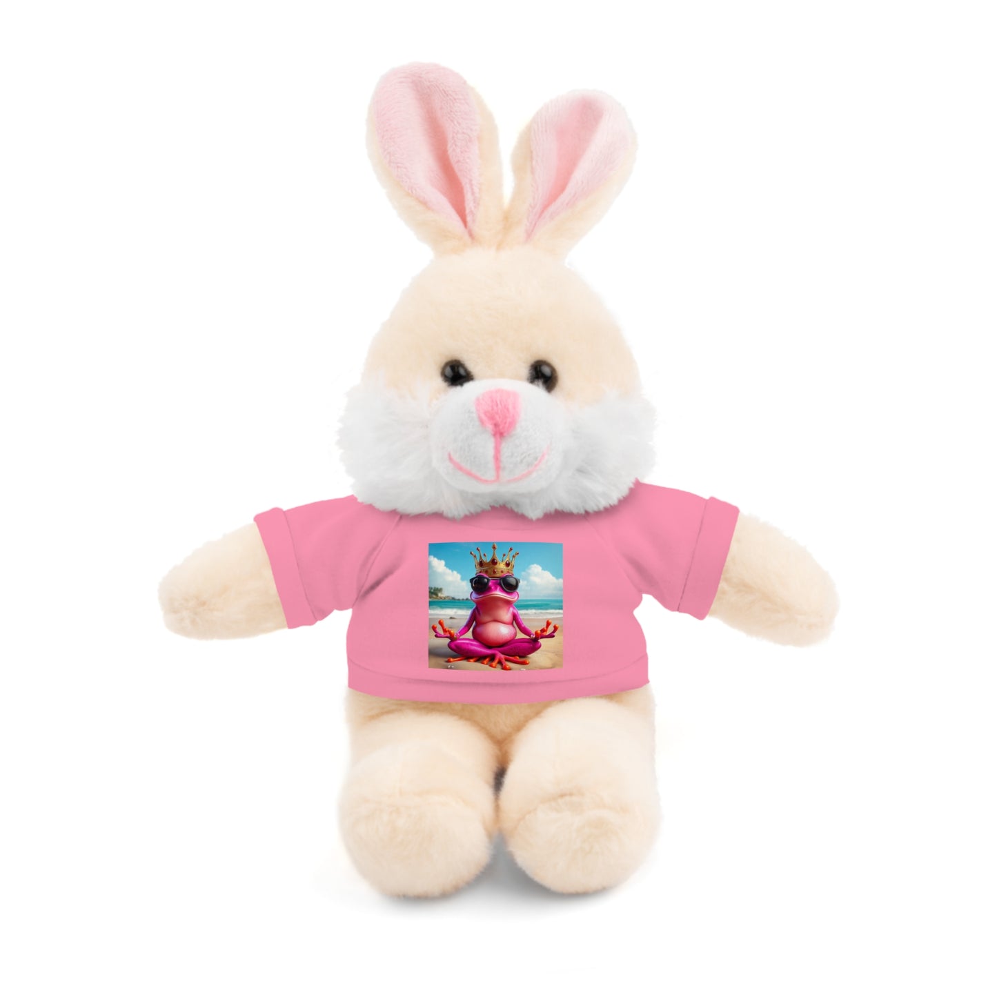 Stuffed Animals with Tee | Pink Frog