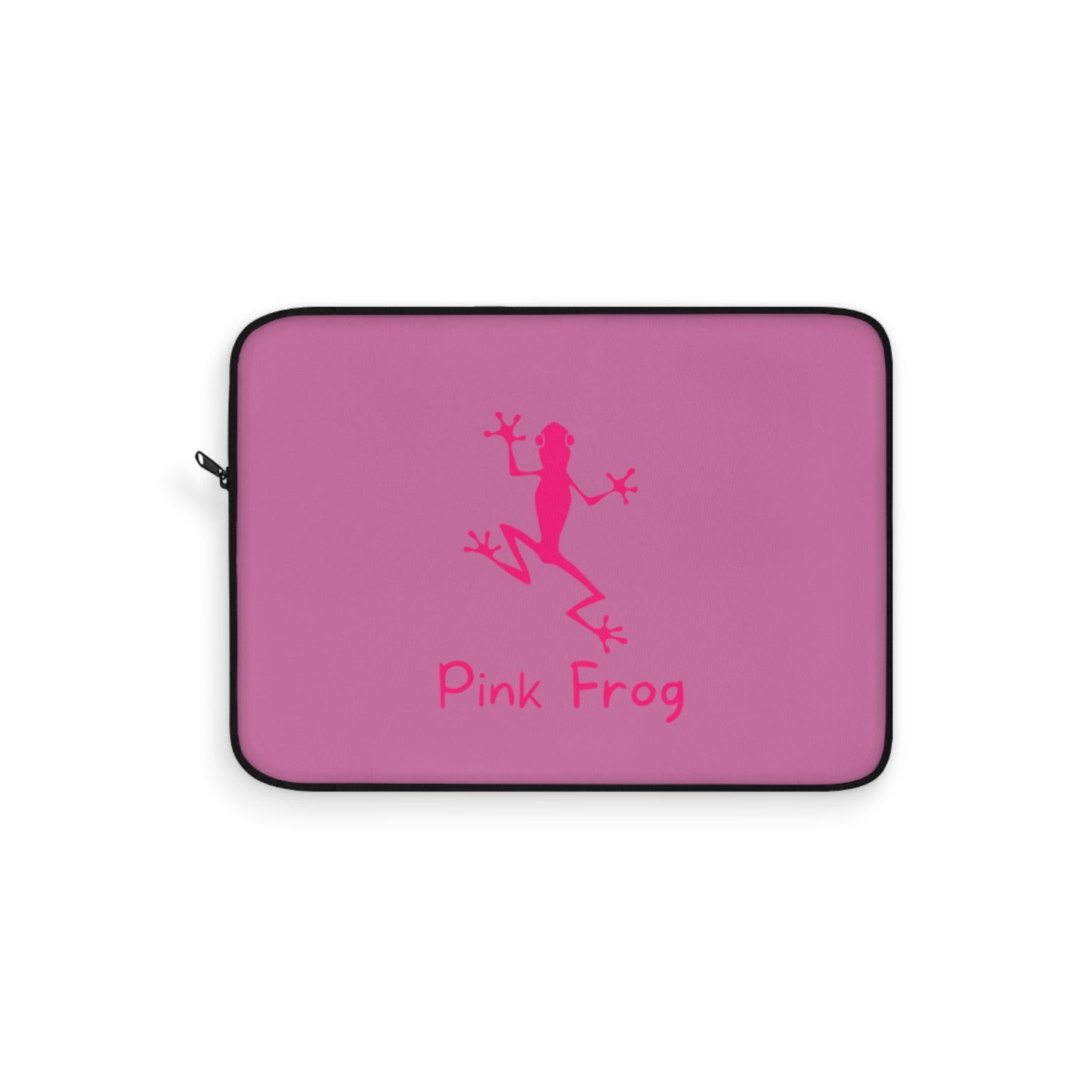 Laptop Sleeve | Pink Bag - Frog