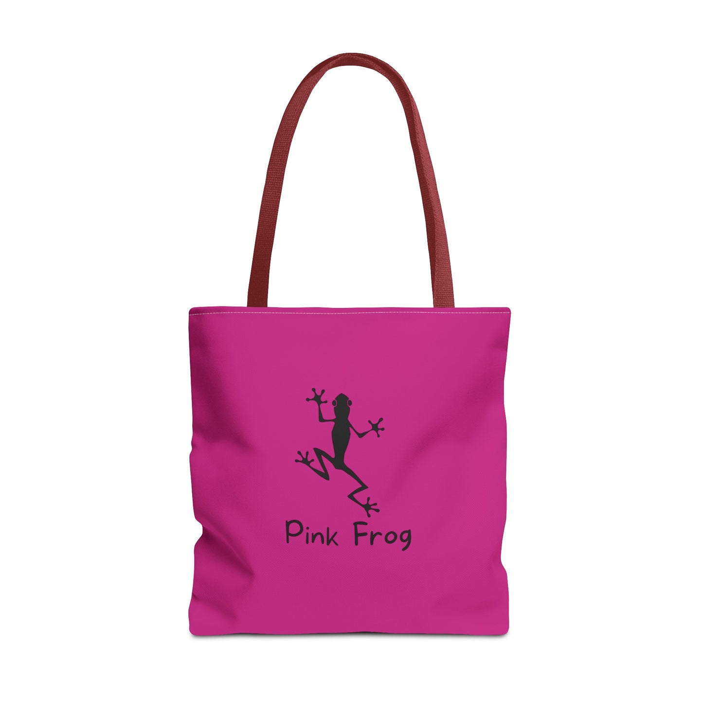 Pink Frog Tote Bag - Bags For Shopping