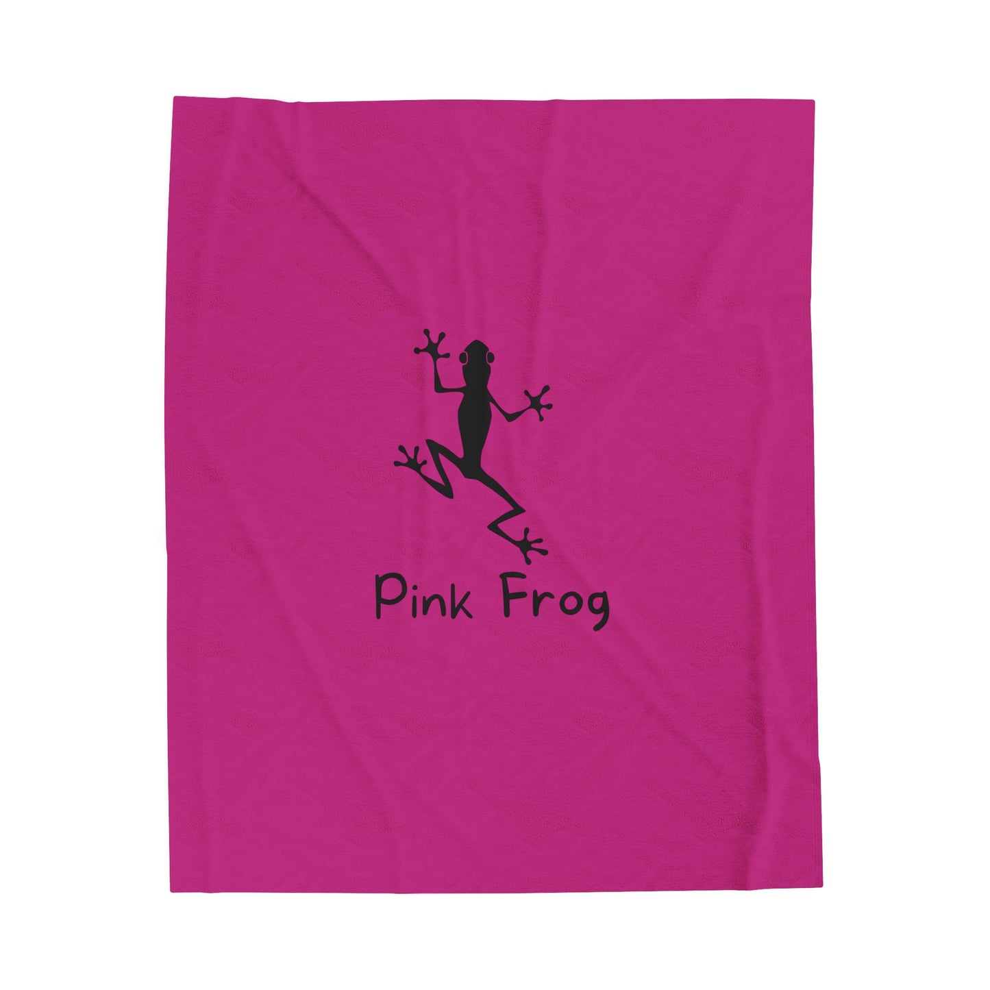 Luxurious Pink Frog Velveteen Plush Blanket: Best Comfort