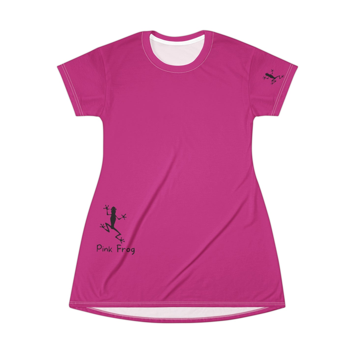 T-Shirt Dress | Pink Frog