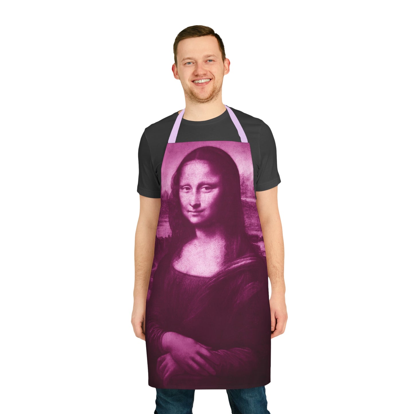 Pink Mona Lisa Apron - 5-Color Straps