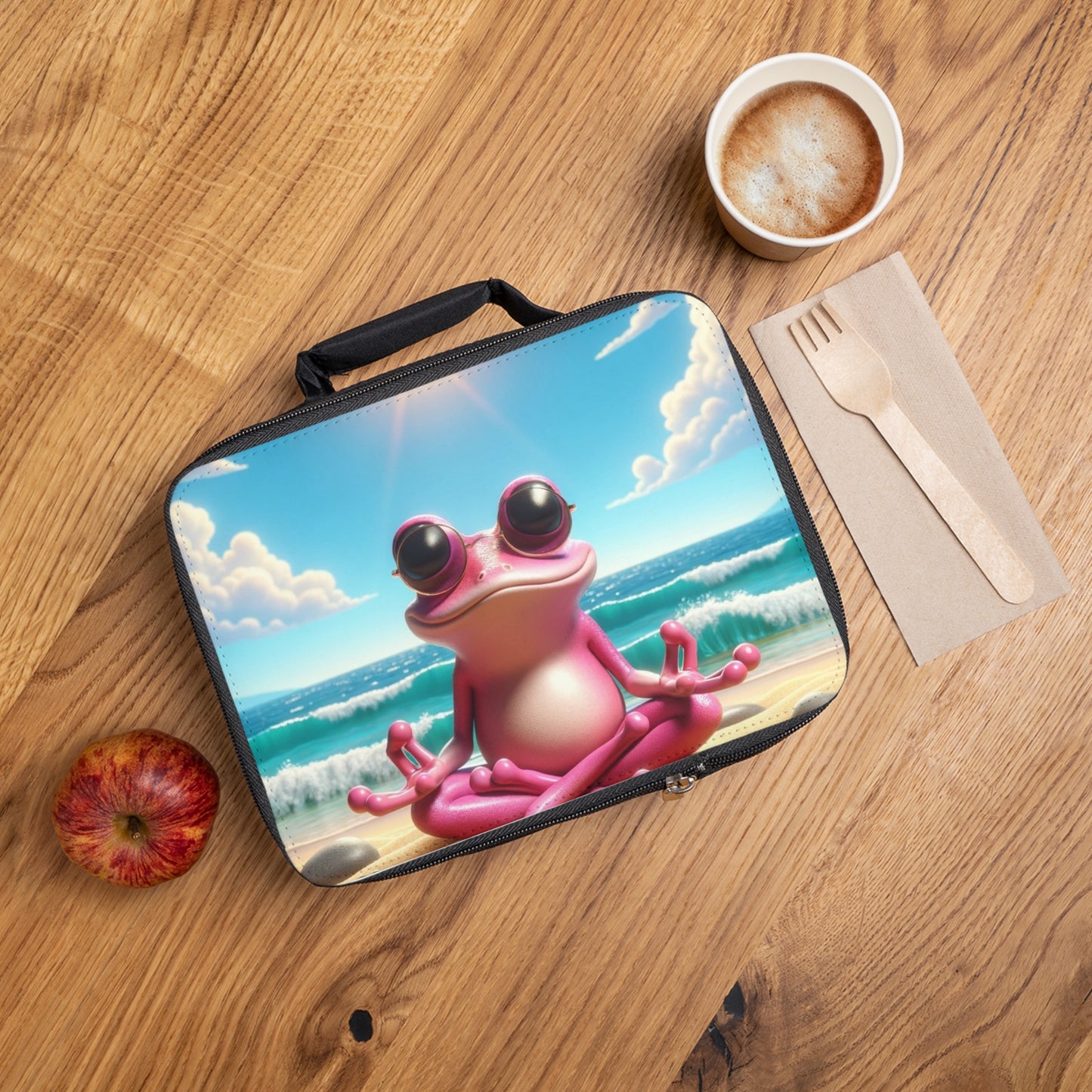 Lunch Bags | Pink Frog